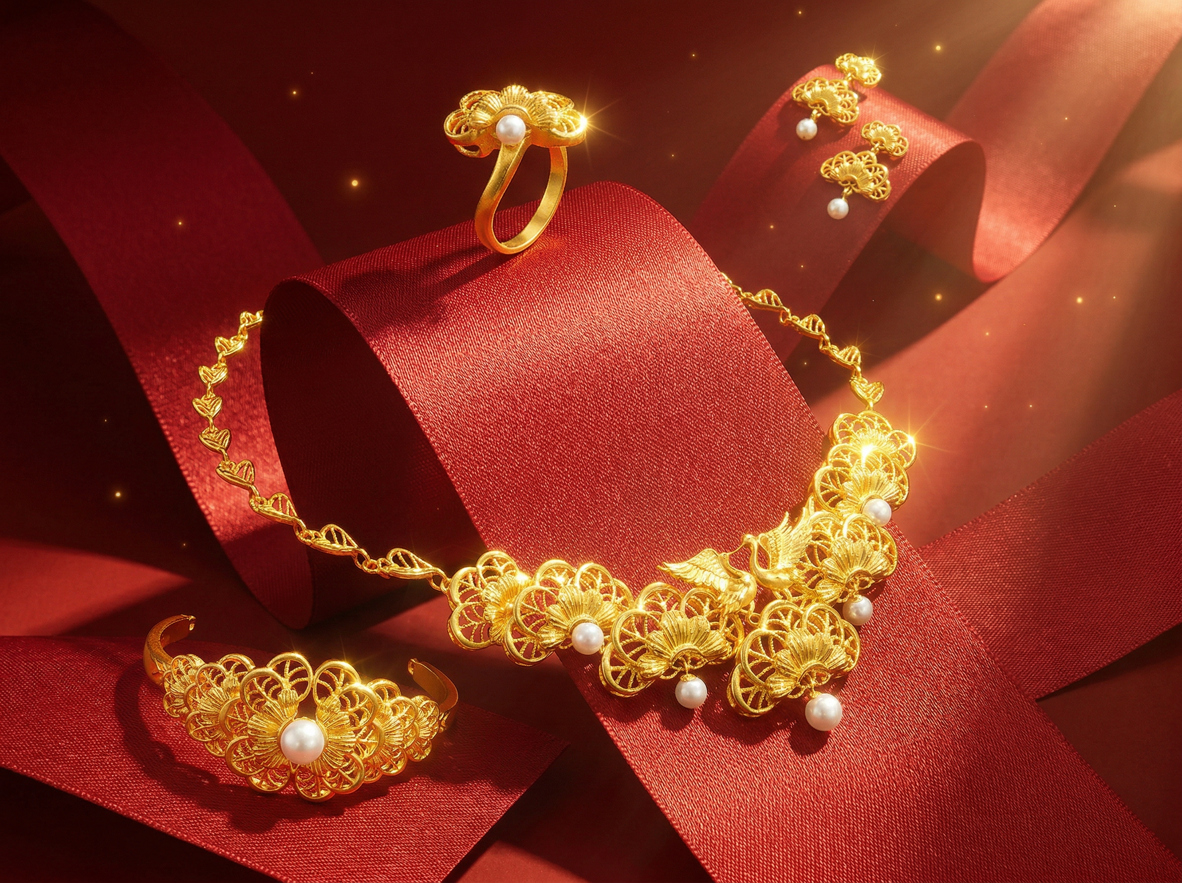 Kiềng cổ di sản 24K